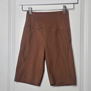GIrlfriend Collective High Rise Bike Short 8" - XS Carmel